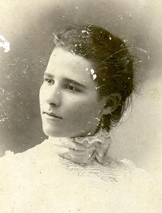 Portrait of Mattie Lou Hagan Monroe, historical photo