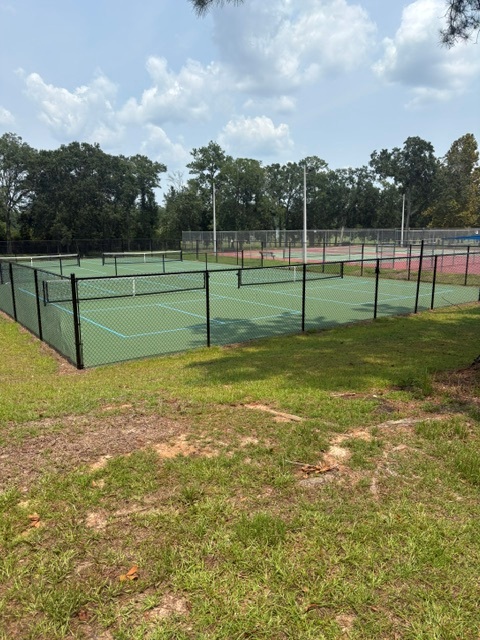 New pickleball courts at the Jefferson County Recreation Park